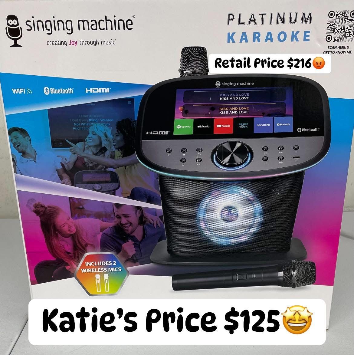 🎤 Singing Machine Platinum WiFi Karaoke System 🎶