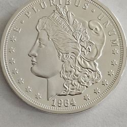 2017 Cook Islands 1964 Morgan Dollar Silver Tribute Coin