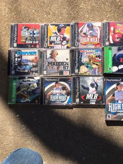 Play station games 5 each FIRM