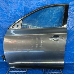 16-20 INFINITI QX60 FRONT LEFT DRIVER SIDE DOOR ASSEMBLY GRAY KAD 