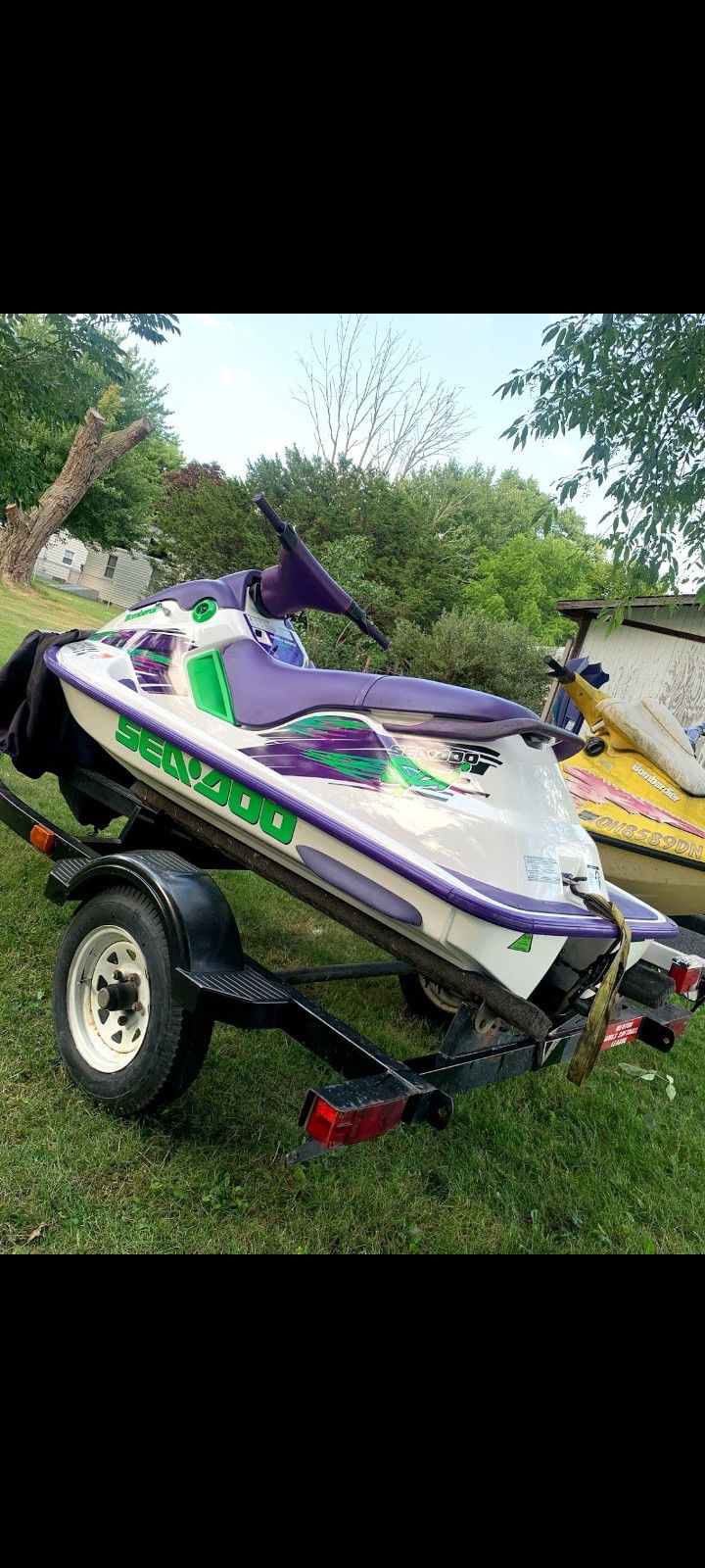 Clean 96 Seadoo Spi With Trailer And Cover