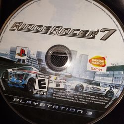 Ridge Racer 7 Ps3 Disc Only