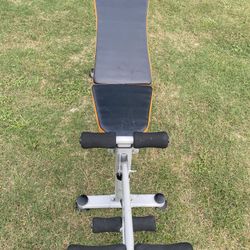 Weight Bench Leg Exercise Collapsible Expandable 
