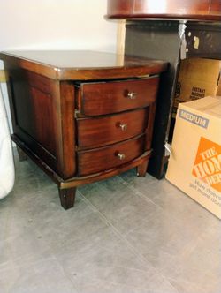 Three Drawer Small End Table