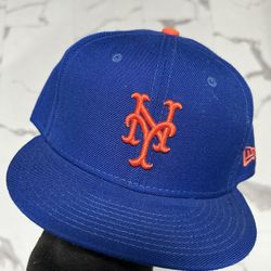New Era New York Mets Pink Brim Fifty9 Fifty 7 3/8