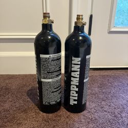 Two Co2 Tanks