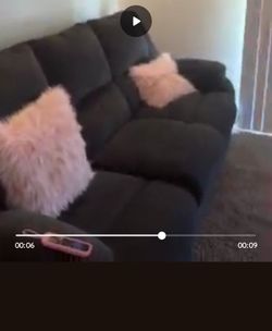 Black couch