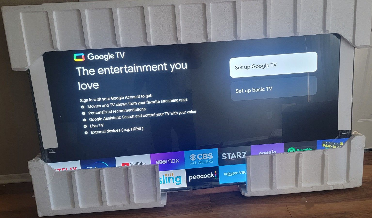 85" TV
