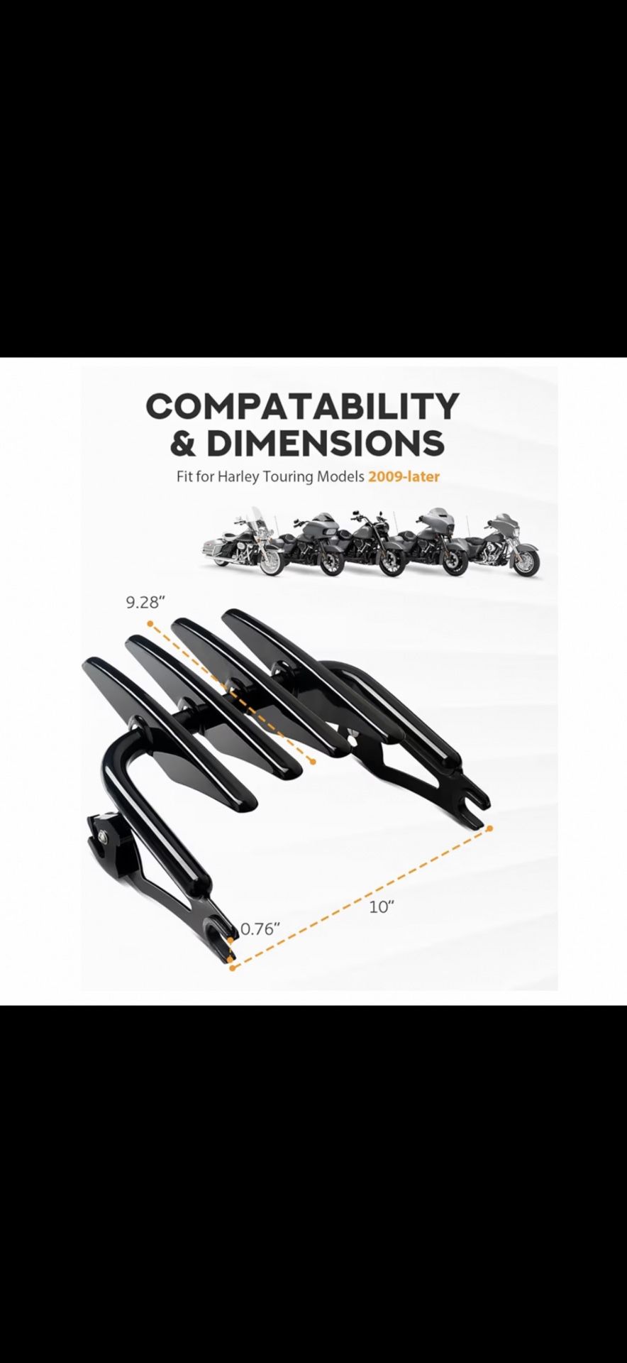 Luggage Rack For Motorcycles.