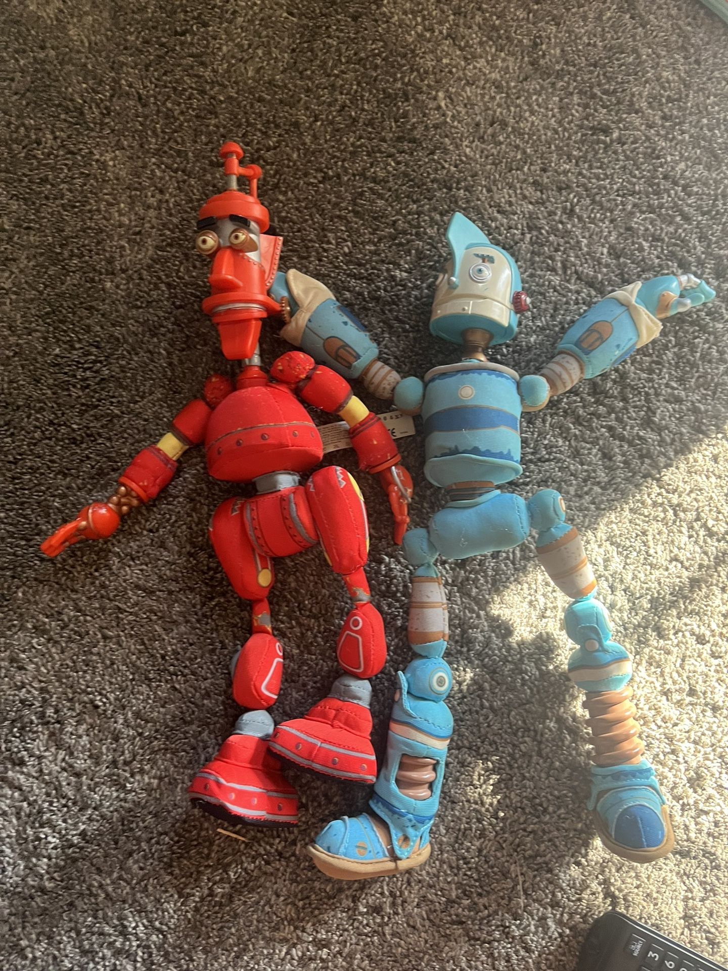 2004 Robots Fender Rodney And Fender Plush