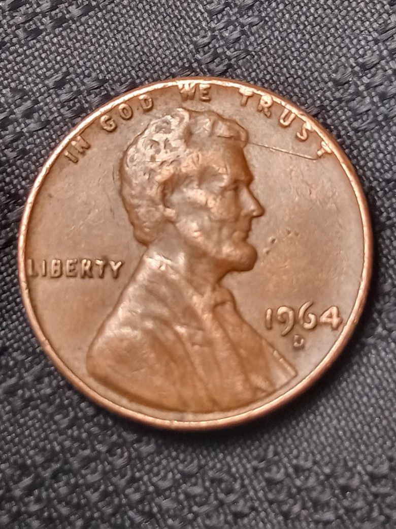 1964 D Penny