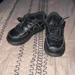 Toddler Black Air Force 
