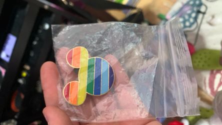 Rainbow Disney Pin