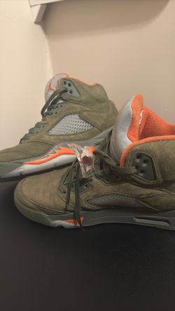 Olive Green Jordan 4s