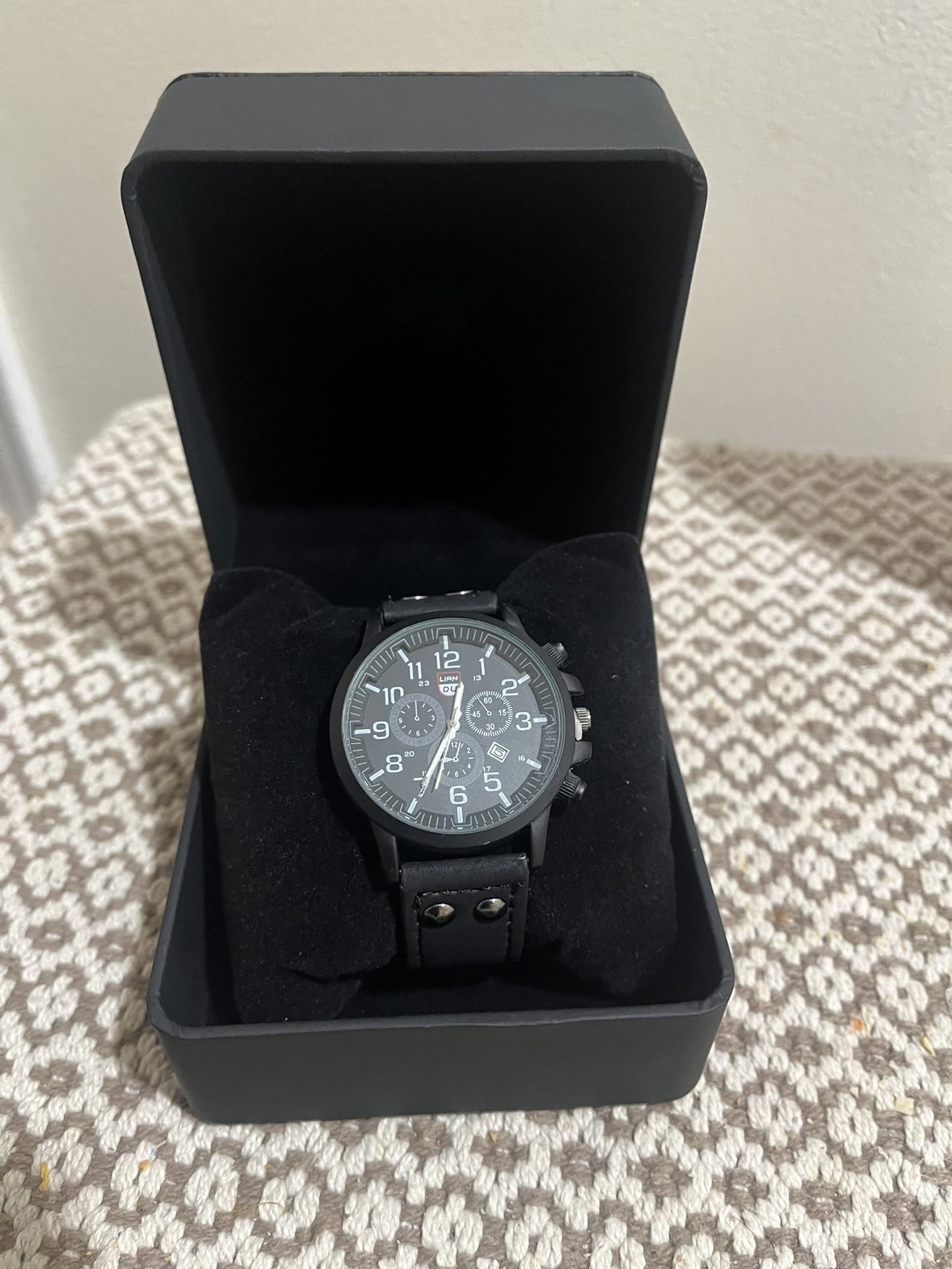 Men’s LIAN DU Quartz Analog Wrist Watch