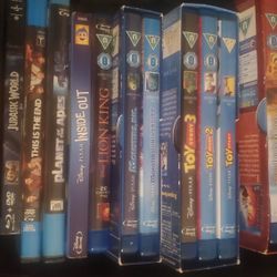 Various Blurays And 1 Set Of DvD
