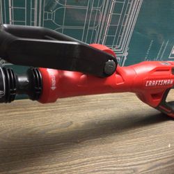 CRAFTMAN CMCST915C1V20 CORDLESS 10 IN WEED WACKER STRING TRIMMER AND EDGE KIT COMES CHARGER  AND BATTERY