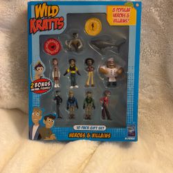 Wild Kratts 10 Pack Hero And Villain Gift Set