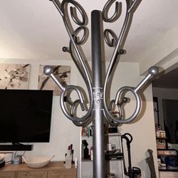 Heavy Duty Metal Free Standing Coat Rack