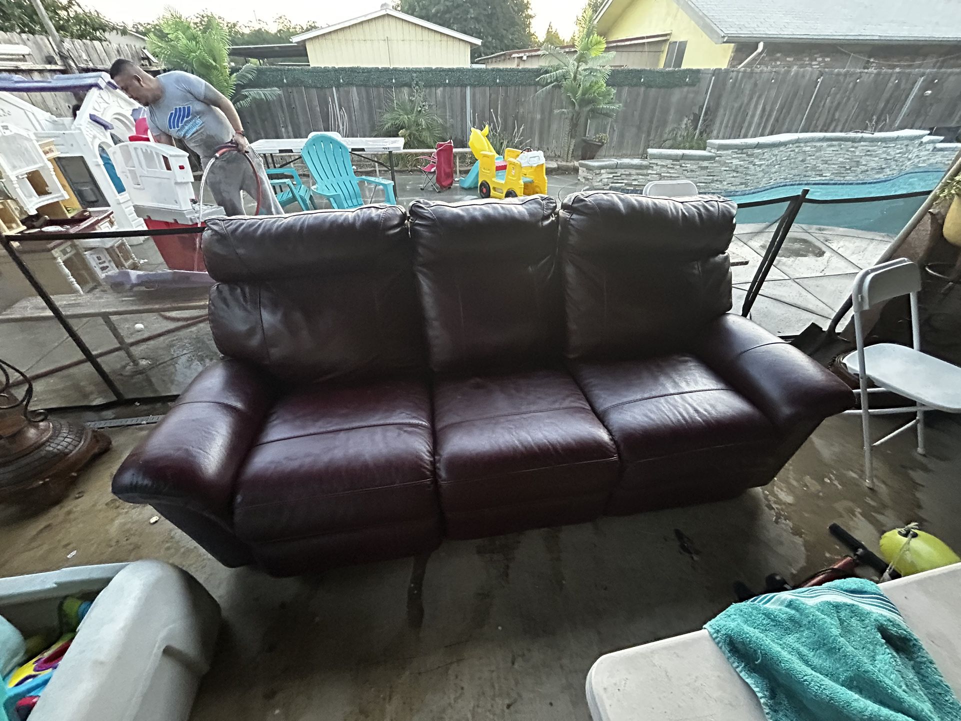 Red couch