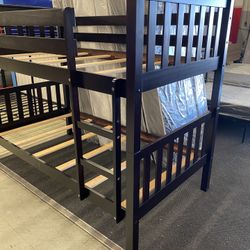 Bunk Bed Twin Wood Available 