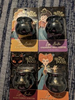 4 New Hocus Pocus lip balm