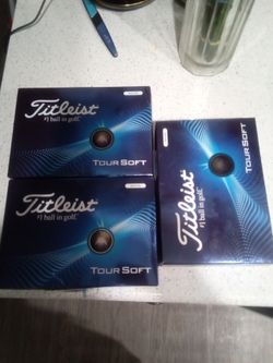 All New Titleist Tour Soft