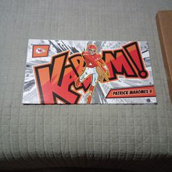 2025 Oversized  kaboom! Patrick Mahomes 