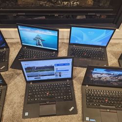 Superfast Lenovo Laptops.  14 Inch Screens. Wifi. Webcam. Backlit Keyboard