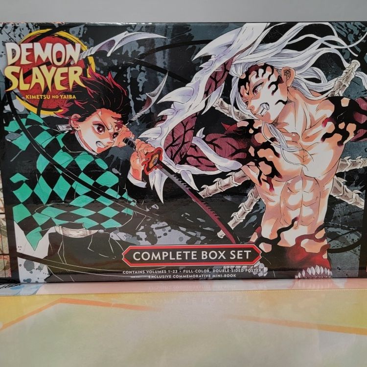 Demonslayer - Kimetsu No Yaiba (Set of 23 Books): Includes volumes 1-23  with premium (Demon Slayer Complete Box Set)