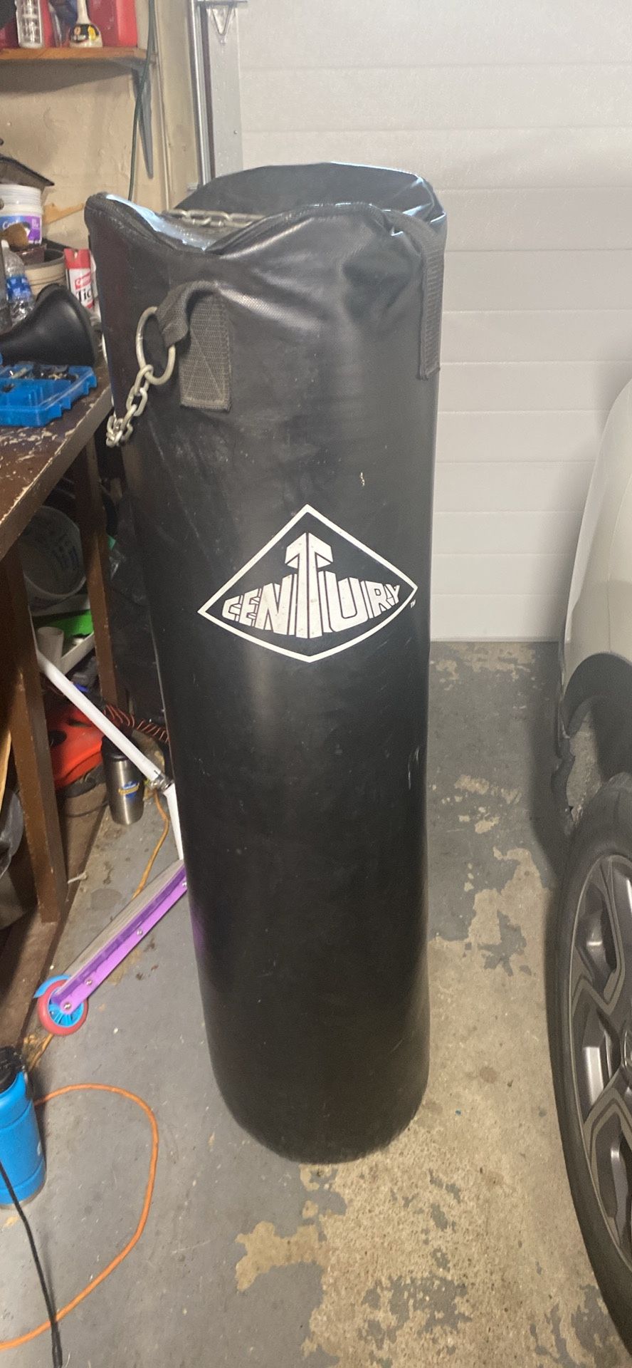 heavy punching bag