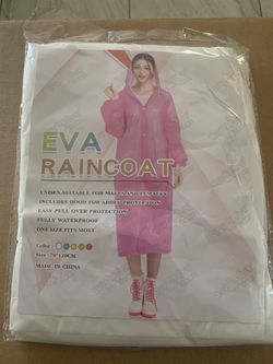 Eva Raincoat Pink