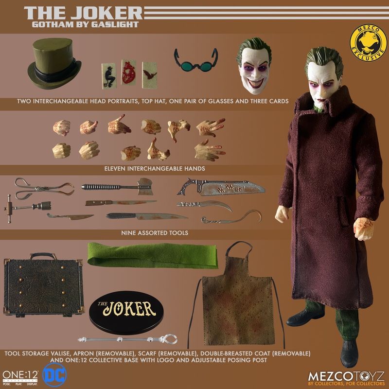 Mezco MDX Joker Gotham By Gaslight Figure