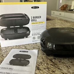 Bella Burger and Panini Maker