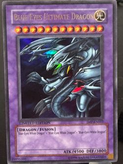 Blue-Eyes Ultimate Dragon JMP-EN005 Yugioh Jump Limited Edition - NM - ULTRA RARE