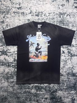 Saint Vanity Graphic Tee - Faded Black Vintage Wash - NWT - Size S-L
