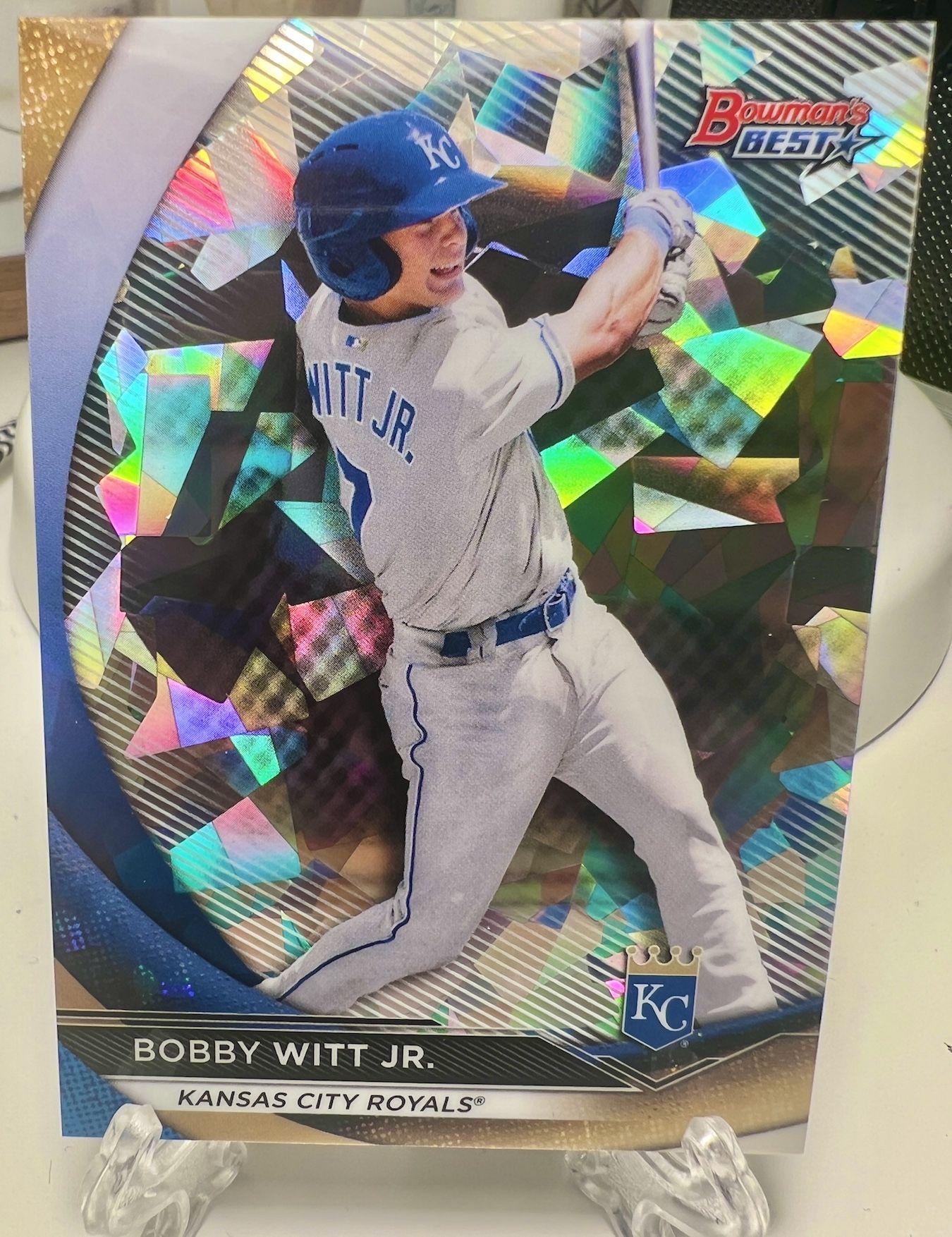 Bobby Witt 2020 Rookie Royals Bowmans Best Atomic Refractor