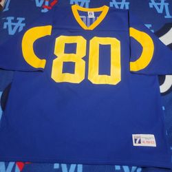 Used Vintage St. Louis Rams Isaac Bruce Logo 7 Jersey, Men's XL for Sale in  Cave Creek, AZ - OfferUp