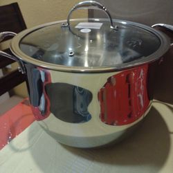 Princess house olla de 15 qt de Acero inoxidable tri_ply