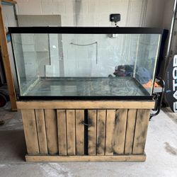 For Sale: 120-Gallon Aquarium with Stand – $160
