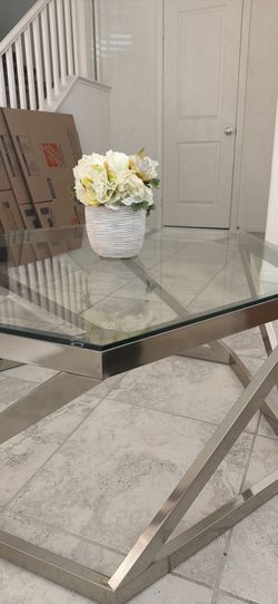 Ashley Furniture Glass Coffee Table