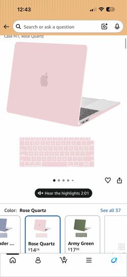 MacBook Air case and keyboard cover