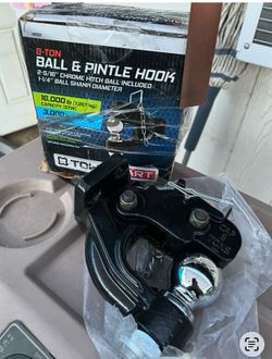 New 8-Ton Combination Ball and Pintle Hitch