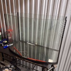Fishtank 36 Gal Rimless Bowfront 