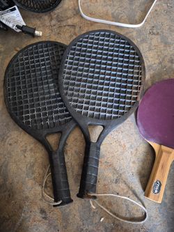 Rackets Ball both set $5.