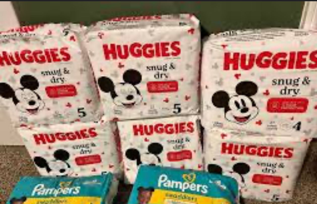Huggie An Pampers All Sizes An Amounts $7per Pack