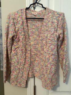 Cat & Jack Kids Multicolor Knit Cardigan