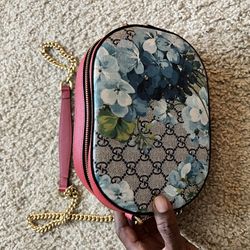 Real Vintage Gucci Print Over Shoulder Bag / Purse