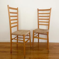 Vintage Mid Century Italian Dining Chairs