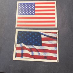 American Flag Card Lot